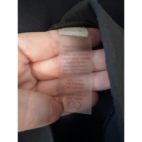 Calia by Carrie Underwood black sweatshirt crew neck balloon sleeves size XL - Picture 6 of 6